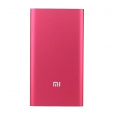 Xiaomi 9.9mm Ultra-Slim Portable 5000mAh Power Bank - Hot Pink